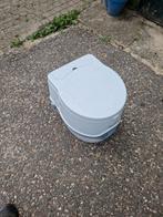 Mobiel toilet, Ophalen, Gebruikt