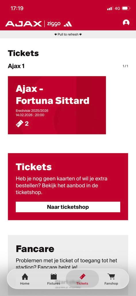 Tickets ajax fortuna 426 naast elkaar, Tickets en Kaartjes, Sport | Voetbal, Twee personen, September