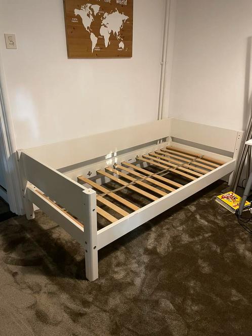 GRATIS Halfhoogslaper van Flexa, Kinderen en Baby's, Kinderkamer | Bedden, Gebruikt, 180 cm of meer, 85 tot 100 cm, Lattenbodem