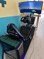 redbull playseat met stuurtje en scherm, Spelcomputers en Games, Spelcomputers | Overige Accessoires, Ophalen of Verzenden, Gebruikt
