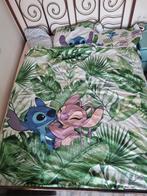 Disney's Stitch en Angel dekbedovertrek + hoeslaken, Blauw, Dekbedovertrek, Tweepersoons, Ophalen of Verzenden