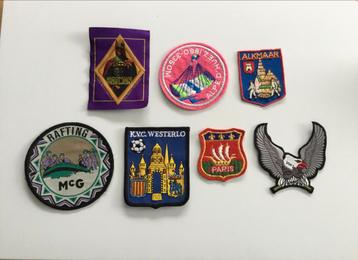 6 Verschillende Badges - Batman, Rafting, Alpe d'Huez beschikbaar voor biedingen