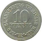 Notgeld Stadt Bad Blankenburg 10 Pfennig 1921 F#45.3 ijzer, Ophalen of Verzenden, Duitsland, Losse munt