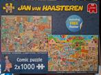 Jan van Haasteren 2x 1000 stukjes, Ophalen of Verzenden, Zo goed als nieuw