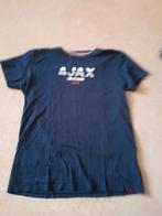 Blauw Ajax shirt, maat 164, Gebruikt, Ophalen of Verzenden