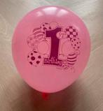 Zak met ballonnen 1 jaar meisje - 21 stuks | 1e verjaardag, Ophalen of Verzenden, Nieuw, Versiering, Verjaardag