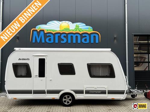 Dethleffs Camper 460 EL Luifel + fietsendrager, Caravans en Kamperen, Caravans, Particulier, tot en met 4, Standaardzit, Dethleffs