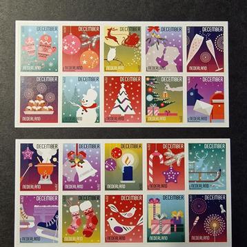2014 NVPH 3236-3255 Decemberzegels. Postfris. beschikbaar voor biedingen