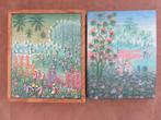 2 prachtige schilderijen te koop, waarschijnlijk uit Haiti, Antiek en Kunst, Ophalen of Verzenden