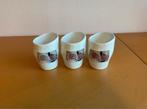 3 mokken bekers Artihove art van Corry Ammerlaan servies, Ophalen of Verzenden, Zo goed als nieuw, Overige stijlen, Kop(pen) en/of Schotel(s)