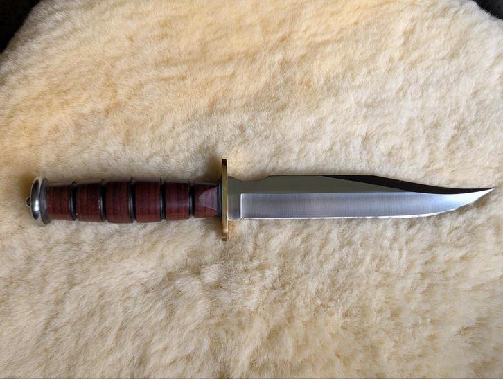 Vintage Al Mar Grunt Gevechtsmes, Verzamelen, Overige Verzamelen, Gebruikt, Ophalen of Verzenden