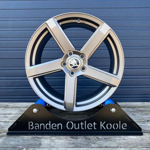 Skoda Elroq Enyaq Karoq Kodiaq Octavia SuperB Yeti Velgen 5x, Auto-onderdelen, Banden en Velgen, Velg(en), 18 inch, Personenwagen