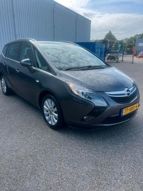 Opel Zafira 1.6 16V CNG Turbo Ecoflex 2012 Grijs nap, Auto's, Opel, Bedrijf, Zafira, ABS, Airbags, Airconditioning, Alarm, Bochtverlichting