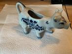 Delftsblauwe Koe Handpainted Aardewerk Decoratie, Ophalen