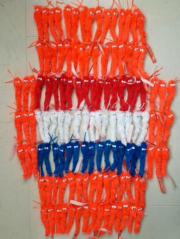 AH beesie kattenspeeltje beesies slangetje slang oranje  beschikbaar voor biedingen