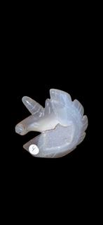 Druzy agaat kristal unicorn nr 4, Ophalen of Verzenden, Mineraal