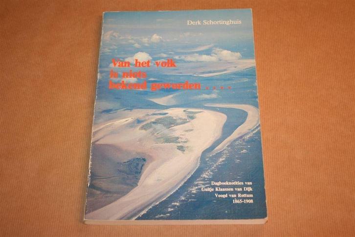 Dagboeknotities Voogd van Rottum 1865-1908 !!, Boeken, Geschiedenis | Stad en Regio, Gelezen, Ophalen of Verzenden