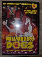 Millionaire Dogs DVD - Nederlandse tekenfilm, Avontuur, Alle leeftijden, Ophalen of Verzenden, Zo goed als nieuw
