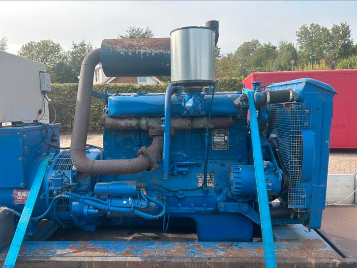 Leroy Somer 65 kVA White noodstroom generator, Doe-het-zelf en Verbouw, Aggregaten, Zo goed als nieuw, Dieselolie, 30 kVA of meer