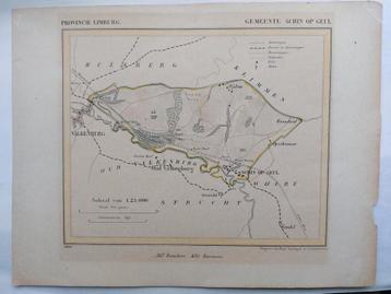 49 / Gemeente Schin op Geul Limburg door J. Kuyper uit 1866 beschikbaar voor biedingen