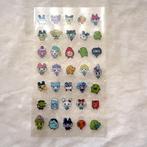Tamagotchi Mascot Transparant Stickervel met hologram ster a, Verzenden, Nieuw, Overige typen, Overige merken