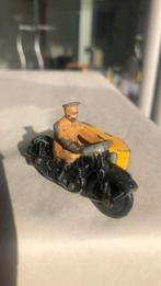 DINKY TOYS MOTOR MET ZIJSPAN ANWB, Ophalen of Verzenden, Gebruikt, Dinky Toys