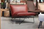 2 x luxe fauteuil EARL Jess Design bruin cognac Luxor Tan, Ophalen, 75 tot 100 cm, Zo goed als nieuw, Metaal