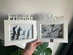 Fotolijst lijst lijstje friends en & more riviera maison wit, Ophalen of Verzenden, Zo goed als nieuw, Hout, Minder dan 50 cm