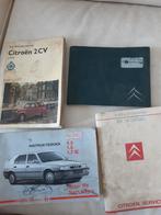 Instructie boekjes Citroën 2CV, DS, BX19D  EN ALFA33, Auto diversen, Handleidingen en Instructieboekjes, Ophalen of Verzenden