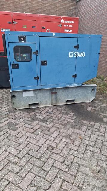 SDMO 44 kVA 40 John Deere aggregaat beschikbaar voor biedingen