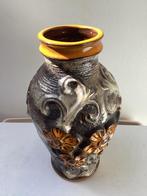 Carstens West Germany Retro Vaas 30cm #7161, Gebruikt, Overige kleuren, Aardewerk of Porselein, Ophalen of Verzenden