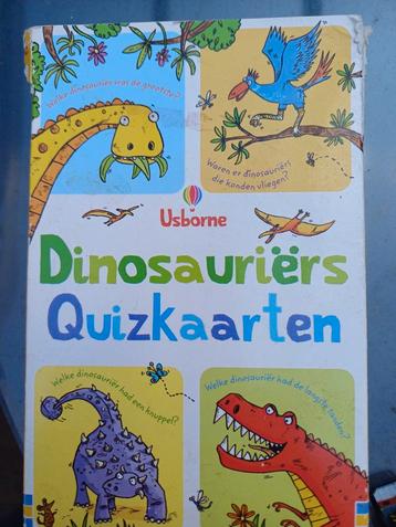 Usborne Dinosauriërs Quizkaarten - Nieuw! beschikbaar voor biedingen