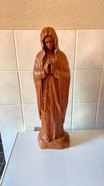 Maria beelld uit kerk 57 cm hoog hout, Antiek en Kunst, Ophalen of Verzenden