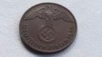 WO2 2 Reichspfennig 1940D nazi duitsland, Postzegels en Munten, Ophalen of Verzenden, Duitsland, Losse munt