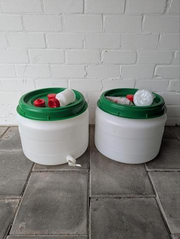 Vergistingsvaten / Fermentatievaten beschikbaar voor biedingen