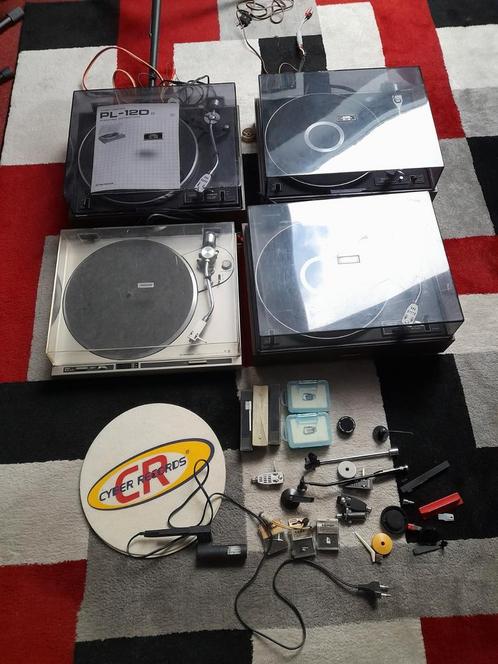 Pioneer platenspelers, 2x12D, PL15 en PL200, Audio, Tv en Foto, Platenspelers, Gebruikt, Pioneer, Ophalen