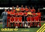 FC Twente  Elftalfoto Adidas reclamekaart, Verzenden, Zo goed als nieuw, F.C. Twente