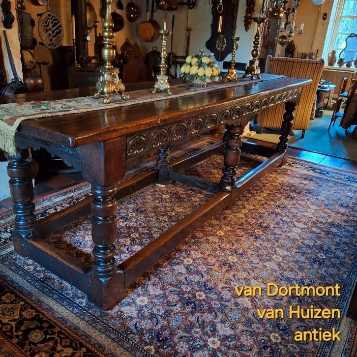 Refectory table ca1650., Antiek en Kunst, Antiek | Meubels | Tafels, Ophalen