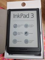 Pocketbook Inkpad 3 e-reader met blauwe hoes, Computers en Software, E-readers, 8 GB, Ophalen of Verzenden, Zo goed als nieuw