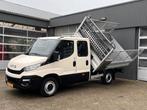 Iveco Daily 35S11D 2.3 3 zijden kipper Airco Telefoonverbind, Auto's, Bestelauto's, 13 km/l, Euro 5, Achterwielaandrijving, Gebruikt
