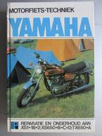 1978 Boek: YAMAHA 650 twin werkplaats handboek, Nederlands, Boeken, Motoren, Ophalen of Verzenden, Zo goed als nieuw