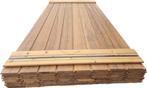 15.4 m2 channelsiding rabat - hardhout  -nr: HP230, Ophalen, Planken, Nieuw, Hardhout