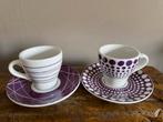 2 bodum espresso kop en schoteltjes, Huis en Inrichting, Keuken | Servies, Ophalen of Verzenden, Zo goed als nieuw, Overige stijlen