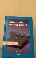Roel Grit - Informatiemanagement, Boeken, Studieboeken en Cursussen, Nieuw, Roel Grit, Ophalen