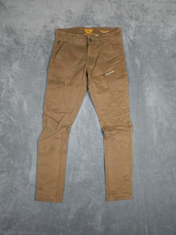 PME Legend Cargo Broek W36 L34 Bruin Pall Mall Jeans beschikbaar voor biedingen
