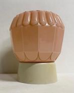 Antieke roze plafondlamp Thabur lamp jaren 30 art deco 1930, Ophalen of Verzenden, Zo goed als nieuw, Glas, Art deco