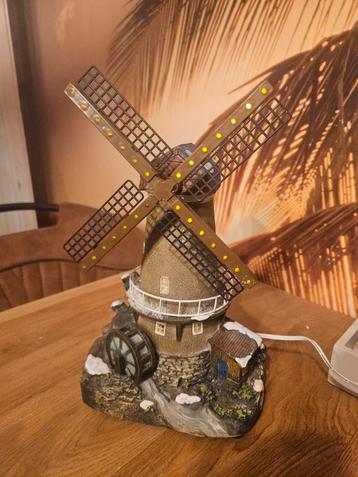 Molen Typisch Hollands Kerstdorp kerst dorp beschikbaar voor biedingen