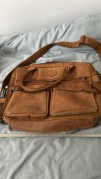 Leren damestas old west, Sieraden, Tassen en Uiterlijk, Tassen | Damestassen, Ophalen of Verzenden, Gebruikt, Bruin