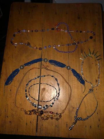 7 kralen kettingen beschikbaar voor biedingen