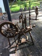 Spinnewiel, Ophalen, Gebruikt, Spinnewiel